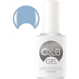 Color Club Route 66 Nail Gel Sky Blue Color Polish.5 fl oz (15 mL)