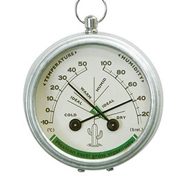 Dalton THERMO-HYGROMETER MEXICO K925-1283MX Thermo High Grometer, Height 2.9 x Width 2.6 x Depth 0.9 inches (73 x 65 x 23 mm), Mexican Type