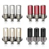 Hotel 3-Compartment Dispenser for Shampoo, Handwash & Liquid Soap - Bathroom Container 3-Compartment Dispenser (Wine)