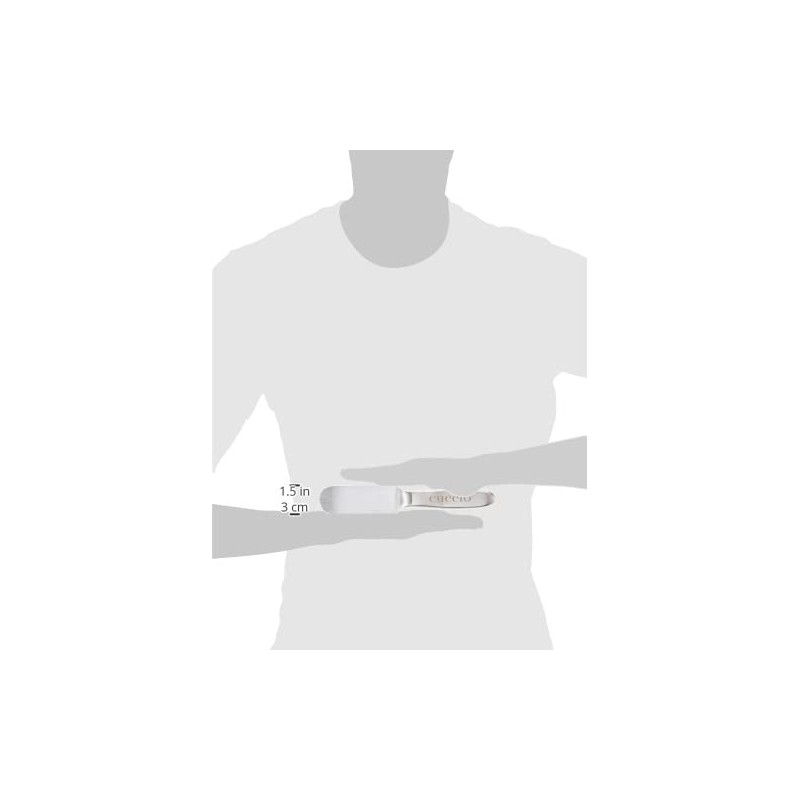 Cuccio Naturale Reusable Stainless Steel Pedicure File Kit by Cuccio