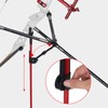 Archery Bow Stand Rack Height Adjustable Flexible Detachable Fiber Glass