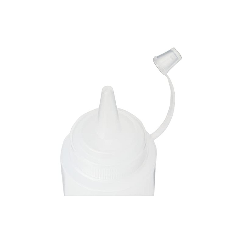 Vogue E626 Brown Squeeze Sauce Bottle, 24 oz.