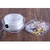KONMAY 55 Yards 1.0mm Round Stretchy Cystal String for Bracelet