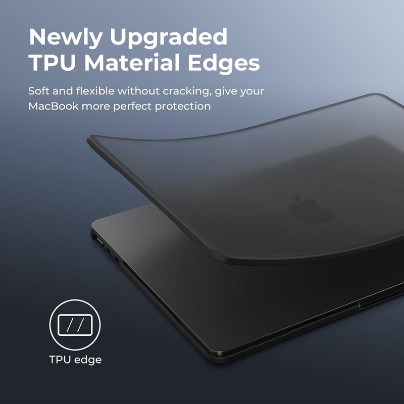 BlueSwan Compatible with MacBook Pro 16 inch Anti-Cracking Hard Shell