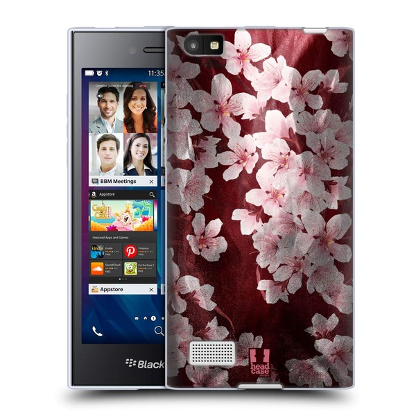 Head Case Designs Cherry Blossom Satin Floral Prints Soft Gel