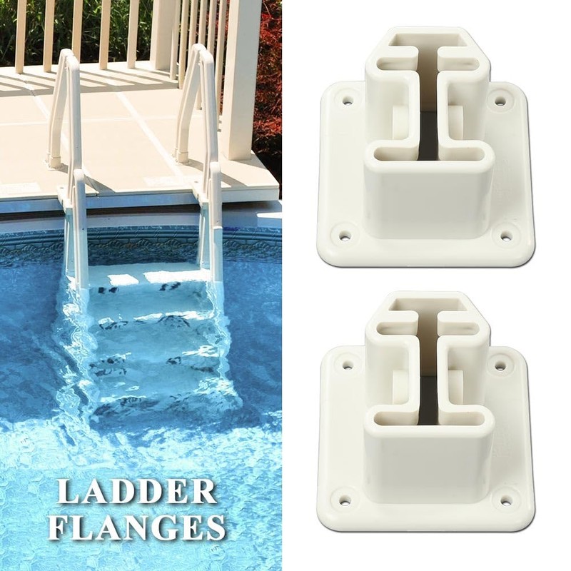 G-PLUS Heavy Duty Resin in-Pool Above Ground Swimming Pool Ladder