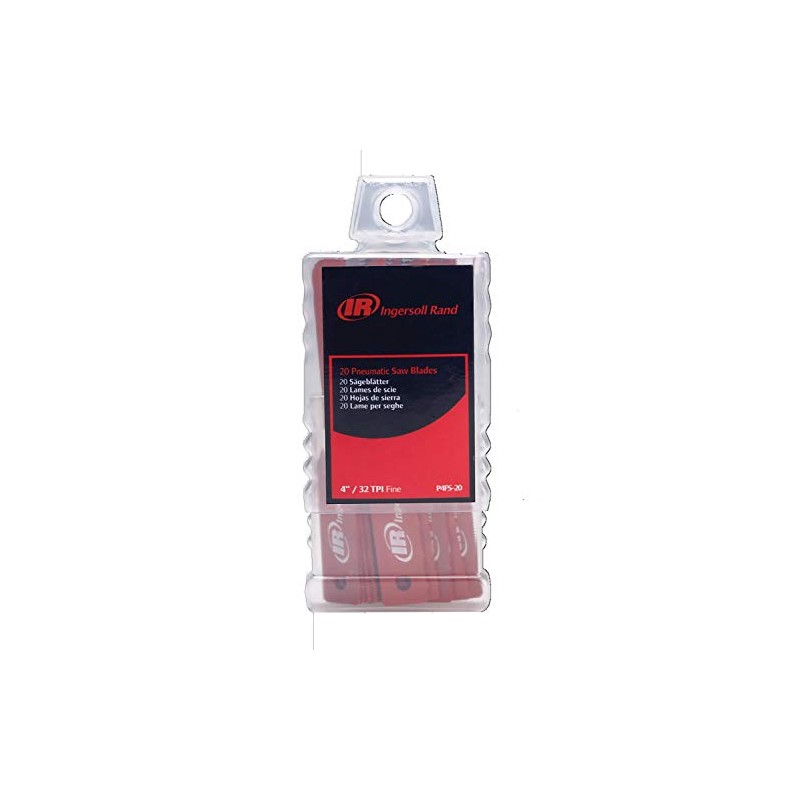 Ingersoll Rand P4FS-20 Air Reciprocating Saw Blades, 20 Pack, 4”