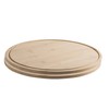 Hammont Round Cutting Board - Bamboo Cutting Board with Juice