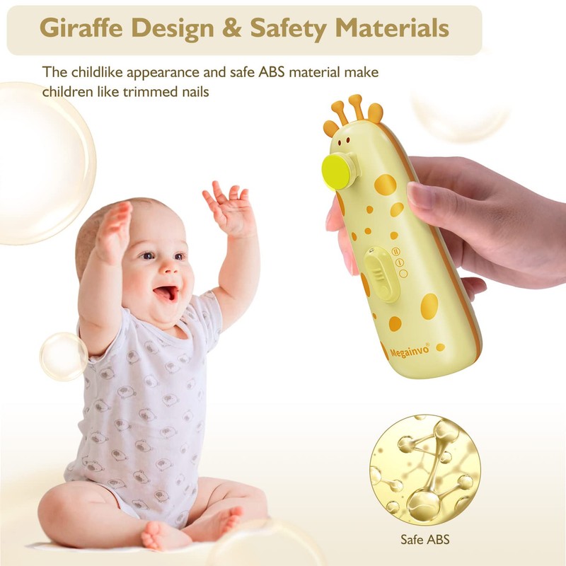 Electric Nail File Baby Nail Care Set Electric Nail Care