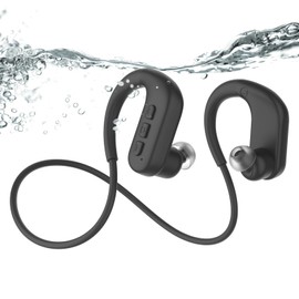 SANOTO Headphones Swimming, In-Ear Headphones Bluetooth 5.4, IPX8 Underwater Headphones Swimming 8G MP3 Player Sports Headphones for Swimming Running Surfing