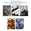 2pcs Deburring External Chamfering Tool High Speed Stainless Steel Triangular