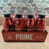 Prime One (1) Prime Hydration Drink WWE Red & Black
