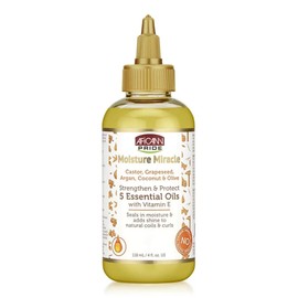 Afican Pride Moisture Miracle 5 Essential Oils for Hair to Strengthen & Protect 118 ml
