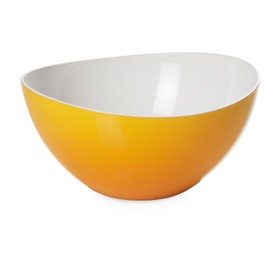Bowl of 20 cm and 1.5 L with White Interior and Yellow Exterior, Trendy line by Omadadesign
