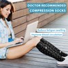 BLUEENJOY Copper Compression Socks for Women & Men (6 pairs)