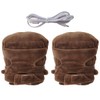 Hand Warmers, USB Heating Gloves, Half Wearable Fingerless 5V USB