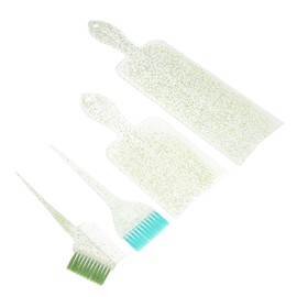 Outanaya 1set Hair Dyeing Board Hair Color Brush and Oil Application Tool for Professional Salon Use Ergonomic Design Fast and Smooth Application