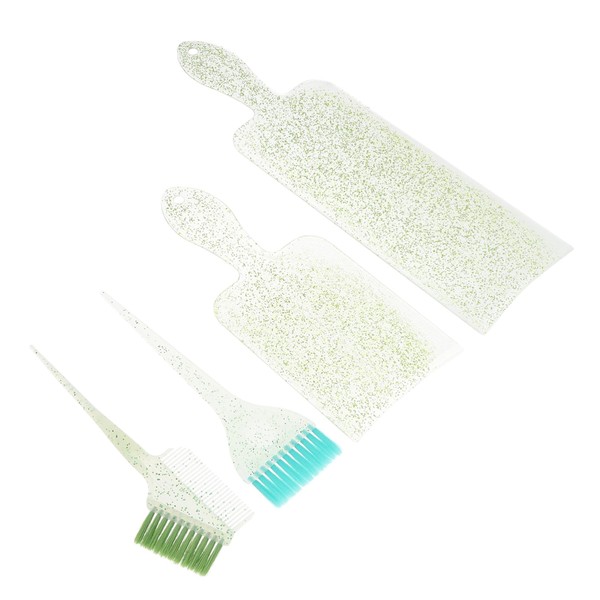 Outanaya 1set Hair Dyeing Board Hair Color Brush and Oil