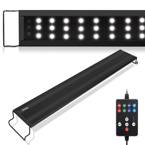 hygger LED Aquarium Light, 26W Full Spectrum Fish Tank Light