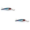 Kisangel Lure Set 2pcs 11cm Realistic Fishing Lures for Bass
