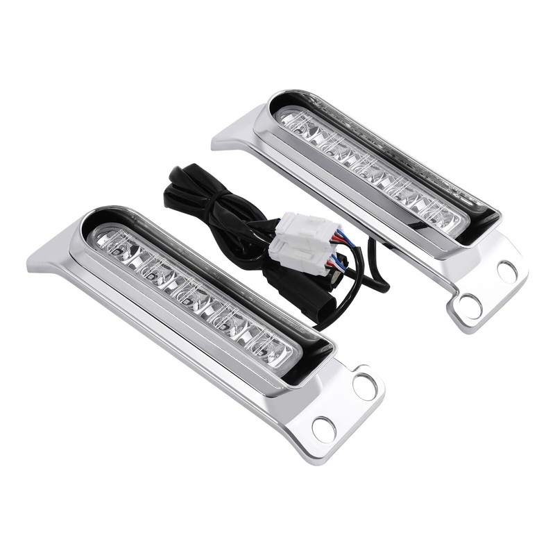TCMT Saddlebags LED Inserts Support Light Fit For Harley 2014-2024