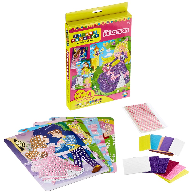 Orb Factory - Sticky Mosaics Sparkling, Single, princess