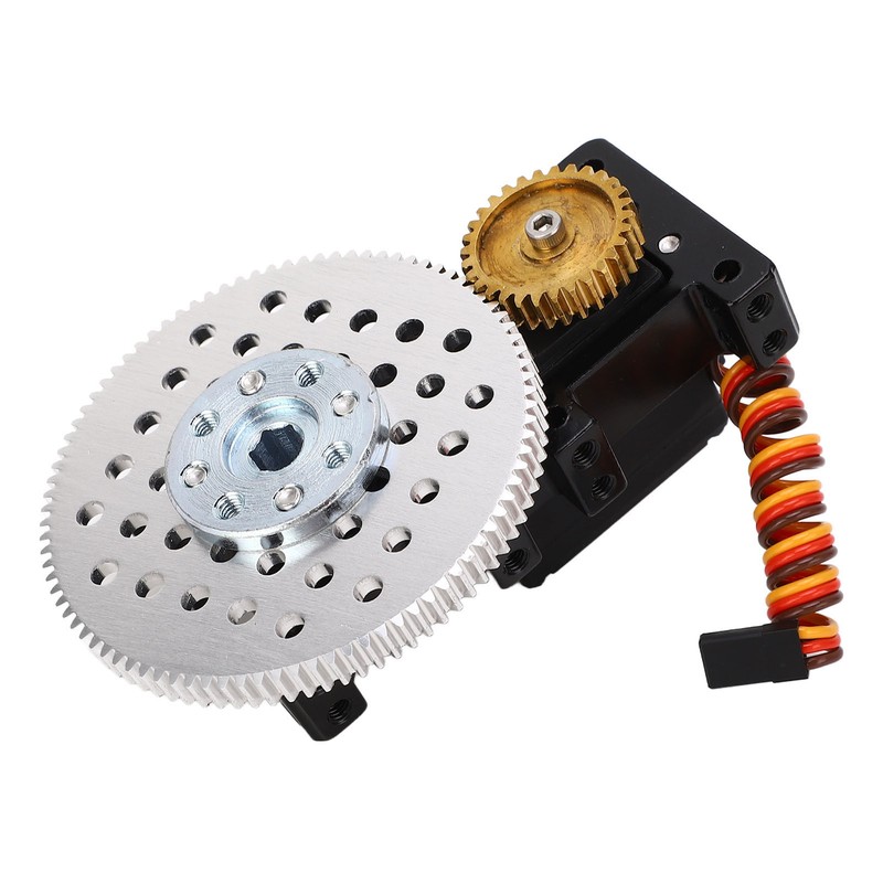 Servo Steering Gear Box 3:1 Ratio Feedback Continuous Mode Servo