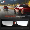 A-Premium Left Driver Side Lower Non-Heated Mirror Glass with Backing