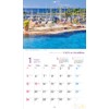 Photo Studio Calendar | Hawaii 2025 Small Calendar Wall Hanging