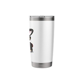 Funny Kawaii Kids Cool Sunglasses Black Tricolor Corgi Lover Stainless Steel Insulated Tumbler