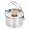 Stainless Steel Kettle Portable Folding Coffee Tea Pot for Outdoor