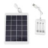 3W 5V Solar Panel Charger, Portable Solar Battery Charger High-Efficiency