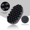 Afro Curl Rubber Hair Brush, Twist Comb for Hair Locking