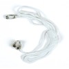 Pull Chain, 3' Braided with Beads: Stylish Design for Easy
