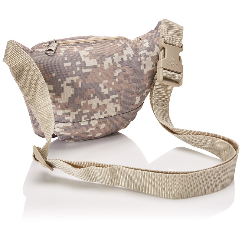 Everest Digital Camo Waist Pack, Digital Camouflage, One Size