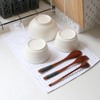 Set of 2 Dish Drying Mats - Highly Absorbent Waffle