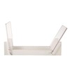 KAIU Vinyl Record Storage - Solid Wood with Crystal Clear