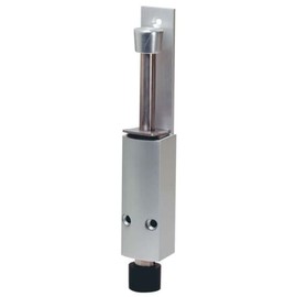 KWS Door Stop 1222 | Door Stopper | Hub 60 mm | Aluminium Silver | Pack of 1