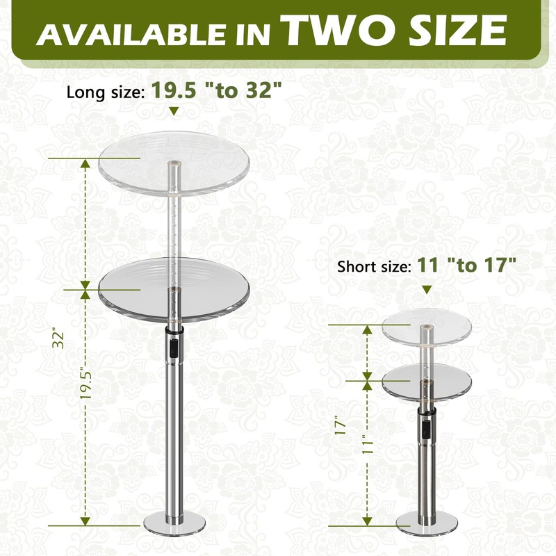 Hazztoll Adjustable Plant Risers for Inside Pot, Planter Insert for
