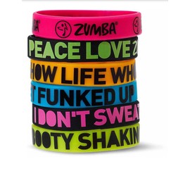 Zumba A0A00524 Express Yourself Bracelets (6PK)