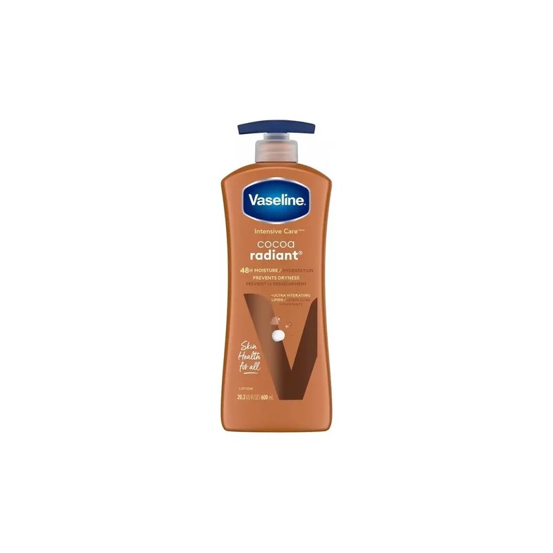 Vaseline Cocoa Radiant crema hidratante corporal 600ML