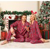 SWOMOG Matching Couple Christmas Pajamas Set Long Sleeve Festival Party