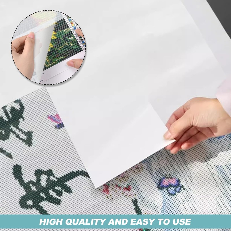 Diamond Painting Release Paper, 100 Sheets Non-Stick Release Paper Double