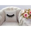HGOD DESIGNS False Eyelash Throw Pillow Case Shell Decorative Pillowcase