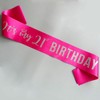 It’s My 21st Birthday Sash,21st Birthday Sash,Glitter Letter 21st Birthday