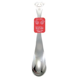 Pearl Metal A-3687 Stainless Steel Spoon, L, I, Cutlery, Made in Japan