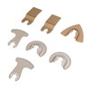 7Pcs Oscillating Saw Blade Carbide Multitool Trimming Grinding Tool Set