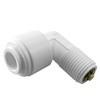 Fixed Elbow Check Valve 1/8 MPT x 1/4 Qucik Connect