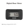 Jayron JR-HM055AD(AC/DC 5V to 277V) Digital LCD Hour Meter Accumulate