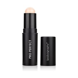 Bodyography Pro Perfect Foundation Stick - Demi-Matte Finish with A Natural Look - Enhancer for Concealing, Highlighting, and Contouring - Vitamin C & E (Porcelain)